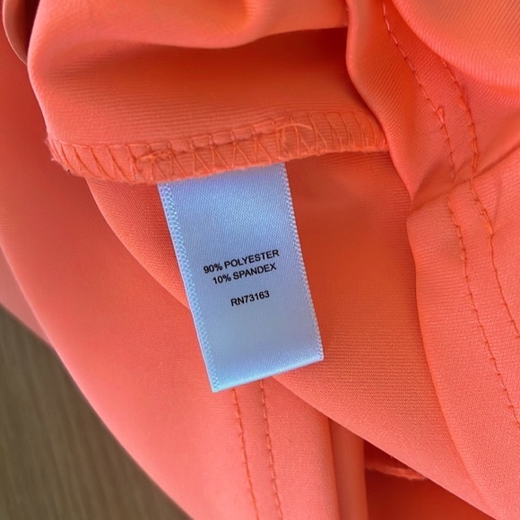 *DONATED**Spenser Jeremy- Bright Orange Scuba Dress! **FINAL PRICE ** - Picture 12 of 15